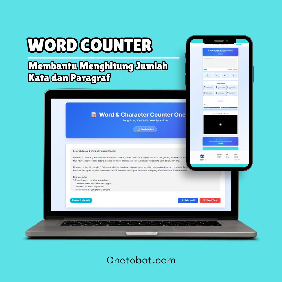 Word Counter Onetobot